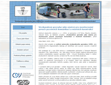 Tablet Screenshot of gpr.cdvinfo.cz